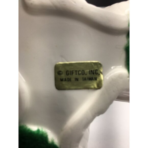 Vintage Giftco Candle Trinket Holder Three White Dove Birds Ceramic - Picture 6 of 8